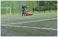 Konserwacja, czyszczenie boisk - galeria